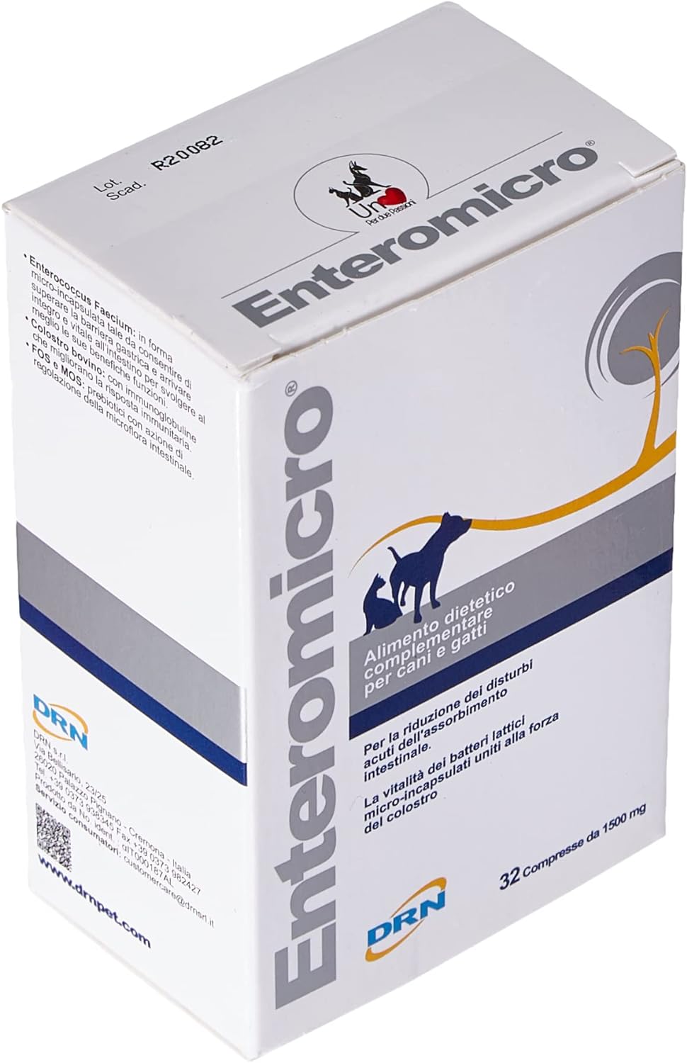 DRN Enteromicro per Cani e Gatti - Benessere Intestinale
